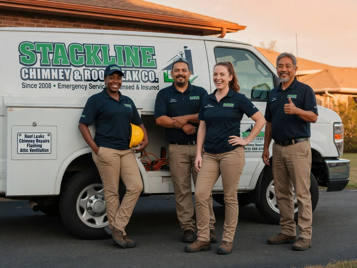 Chimney flashing repair company in Nelsonville, OH
